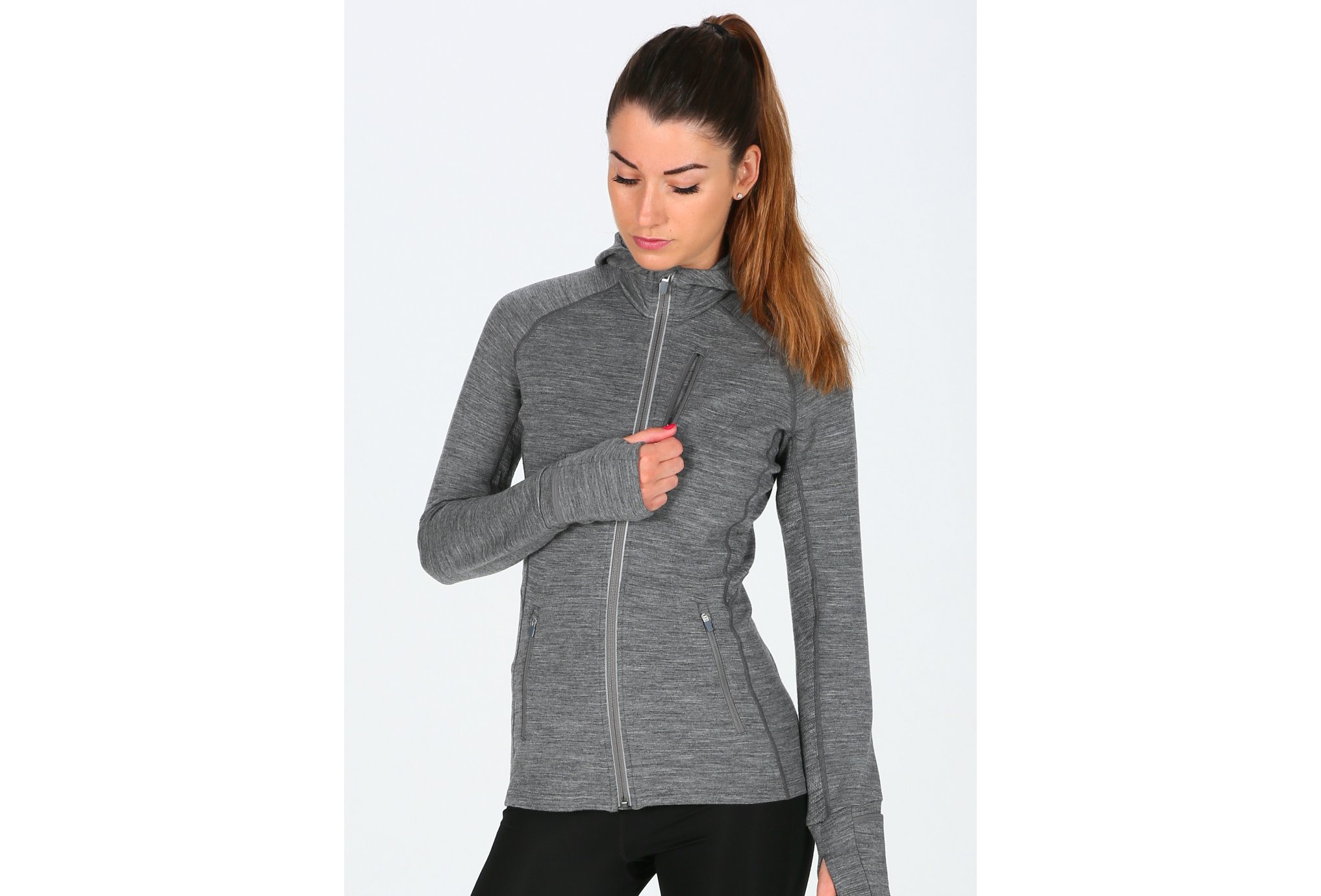 Icebreaker Quantum Hood W Diététique Vêtements femme