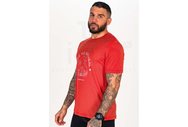 Icebreaker camiseta manga corta Tech Lite II Canopy Camper