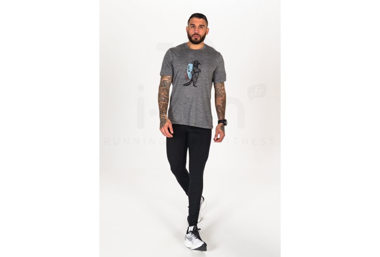 Icebreaker camiseta manga corta Tech Lite II Waschbar Wandering