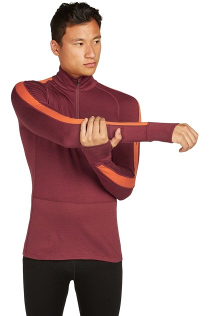 Icebreaker ZoneKnit M?rinos Half Zip 200 M