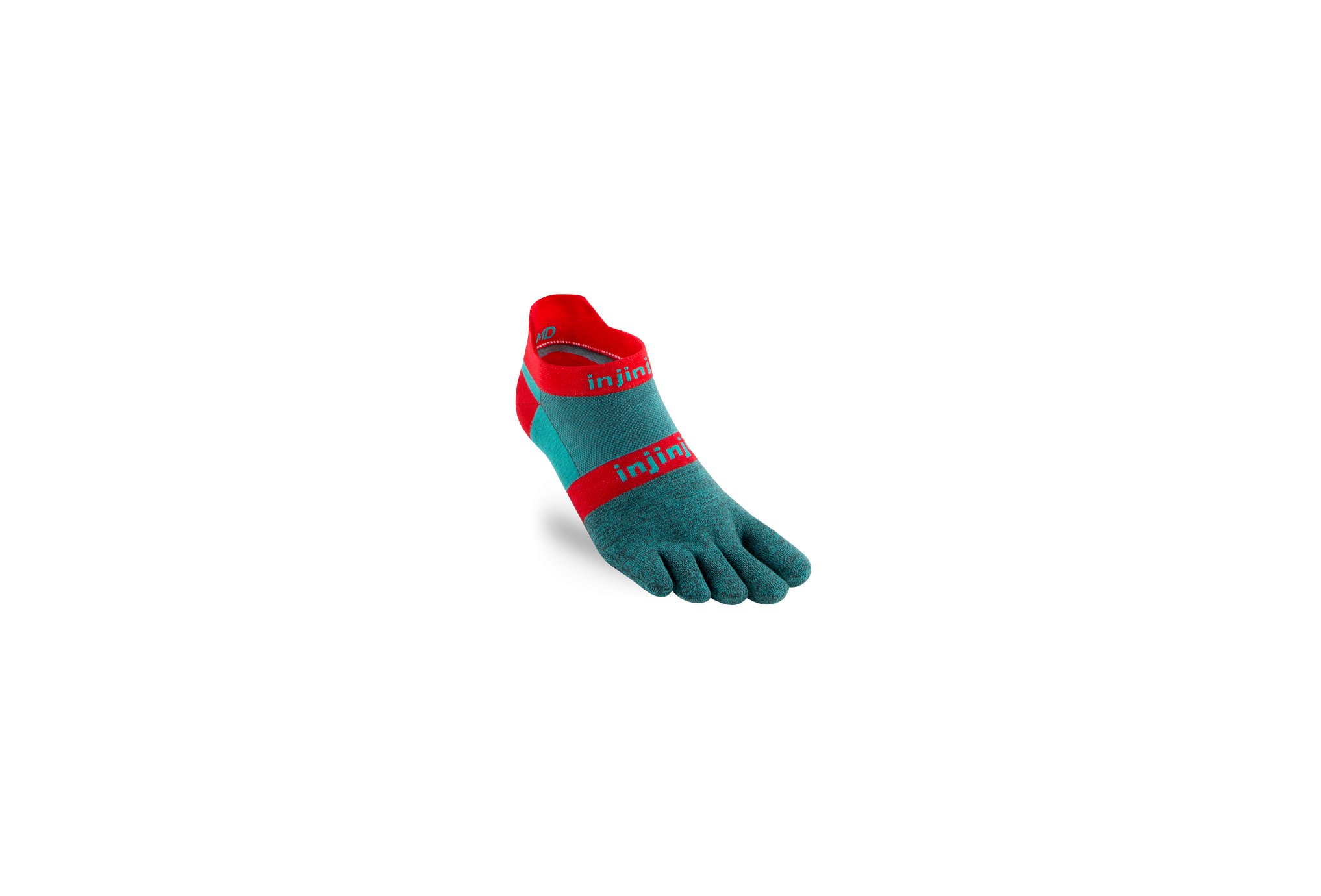 Injinji Run Lightweight No-Show Coolmax Chaussettes