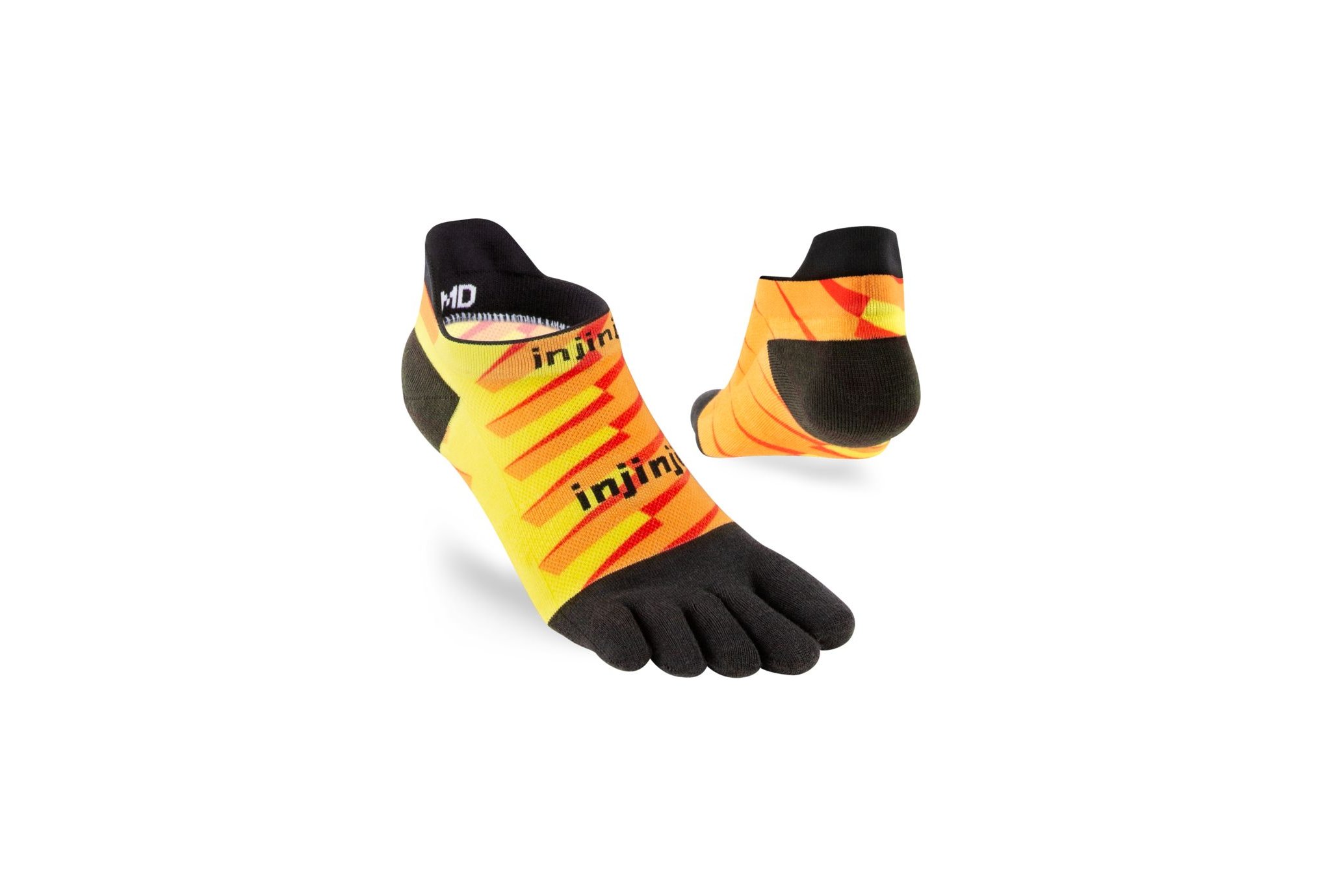 Injinji Run Lightweight No-Show Coolmax Chaussettes