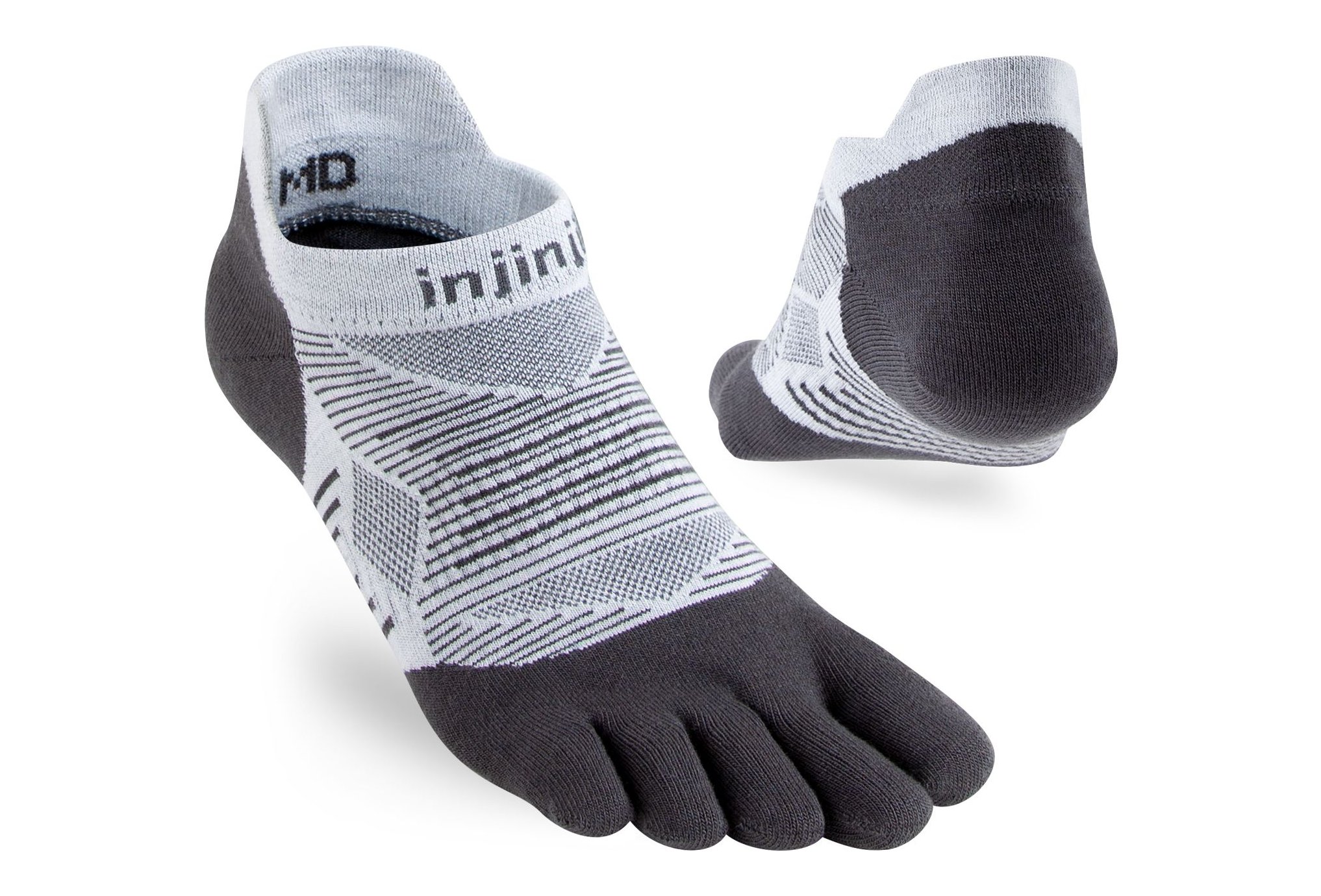Injinji Run Lightweight No-Show Coolmax Chaussettes