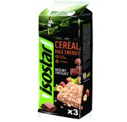 Isostar Barre Cereal Max Energy - Chocolat Noisette