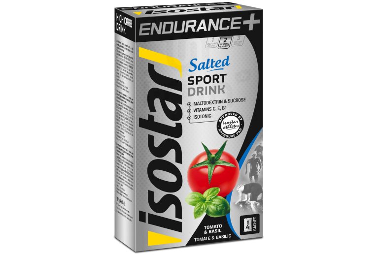 Isostar Bebida Resistencia + Sport Drink - Tomate y Albahaca