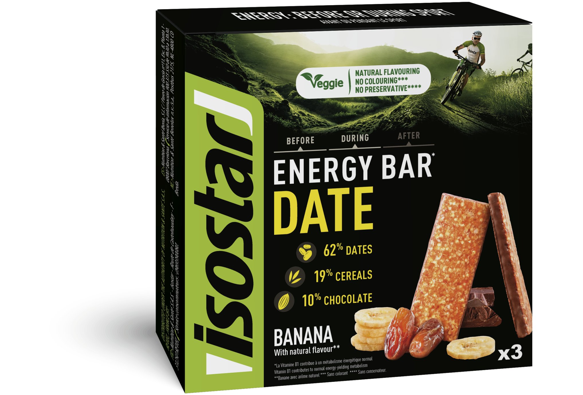 Isostar Essential Bar - Banane Diététique Barres