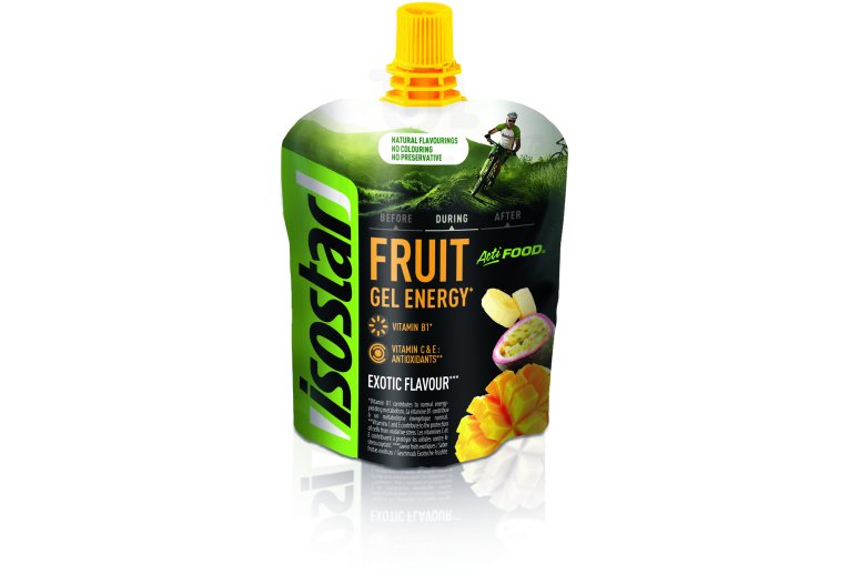 Isostar Gel Energy Actifood - Fruits Exotiques