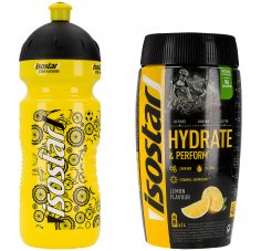 Isostar Hydrate & Perform - Citron + 1 gourde offerte