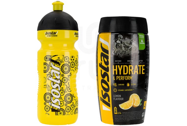 Isostar Hydrate & Perform - Citron + 1 gourde offerte