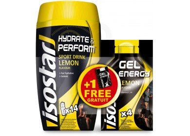 Isostar Pack Hydrate & Perform + Gel Energy - Citron 