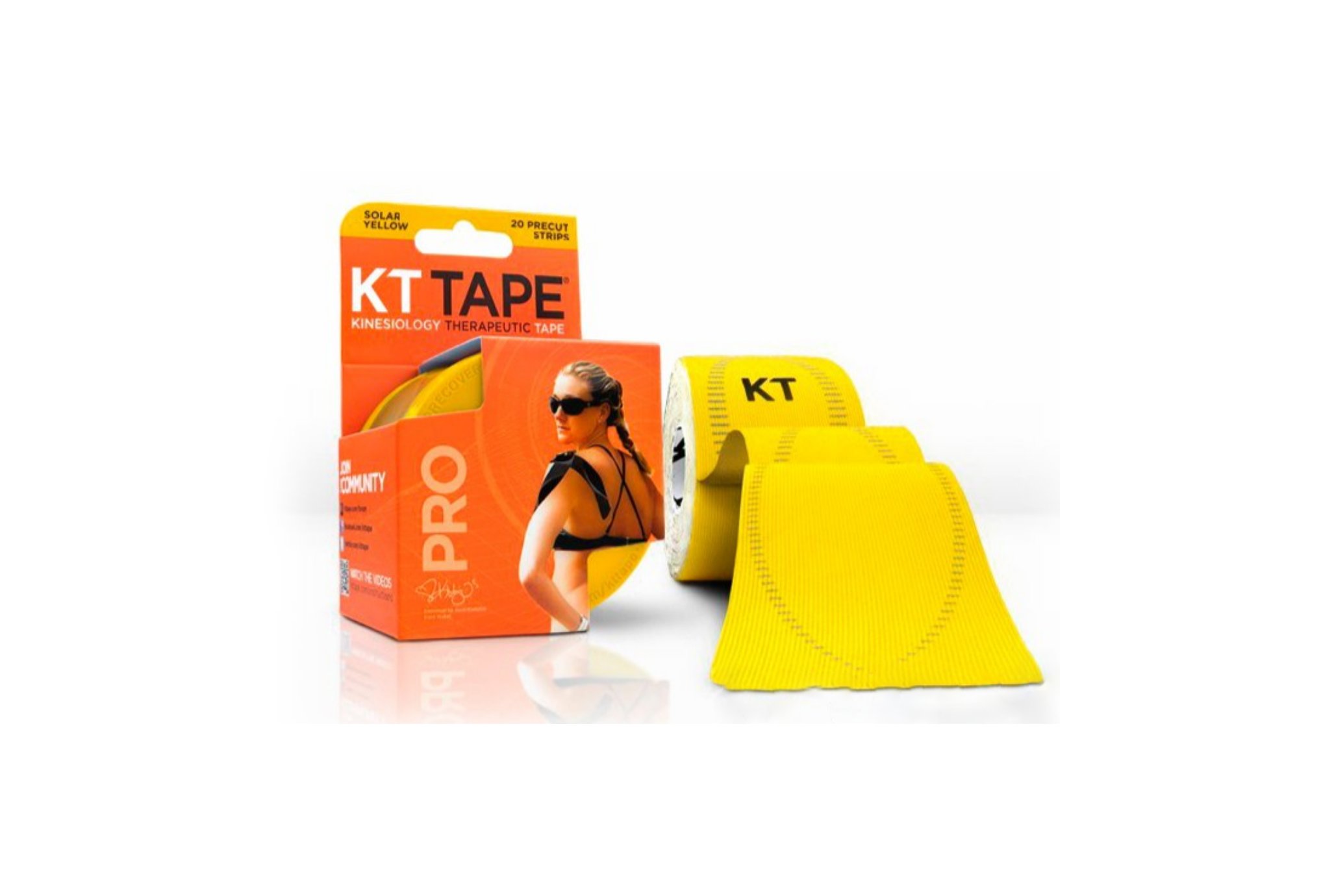 KT Tape Synthetic Pro Pré-découpé Protection musculaire & articulaire