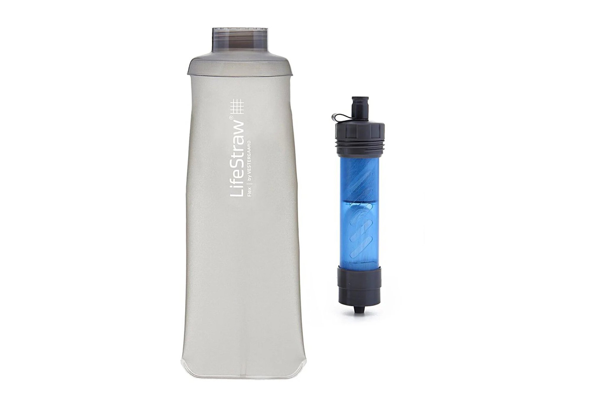 LifeStraw Paille filtrante et Soft Flask Flex 650 mL Sac hydratation / Gourde