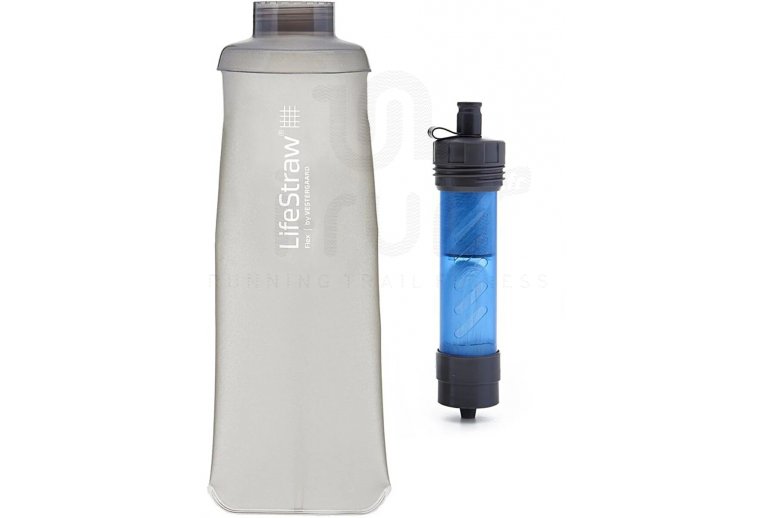 LifeStraw Filter-Strohhalm und Soft Flask Flex 650 ml