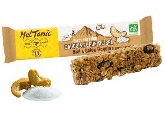 MelTonic Barre crales Bio - Cajou et fleur de sel de Gurande