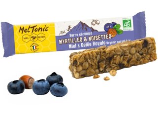 MelTonic Barre crales Bio - Myrtilles et noisettes