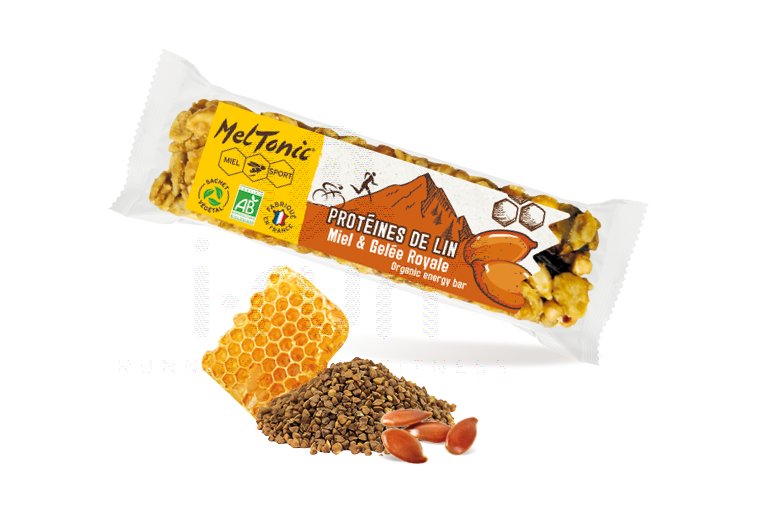 MelTonic barrita de cereales Bio - Proteinas de linaza y kasha
