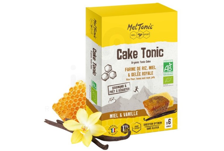 MelTonic Cake Tonic Bio Miel et Vanille