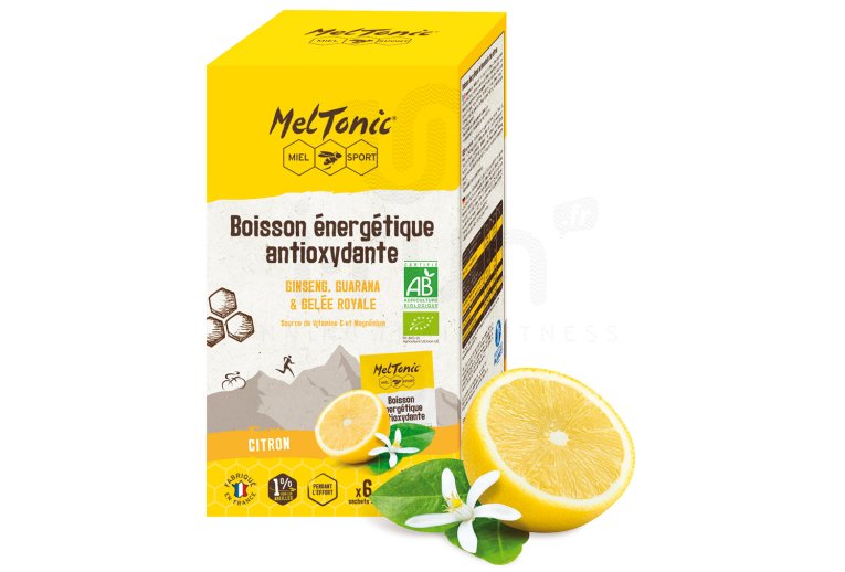 MelTonic Étui 6 sachets Boisson Énergétique Antioxydante Bio - Citron