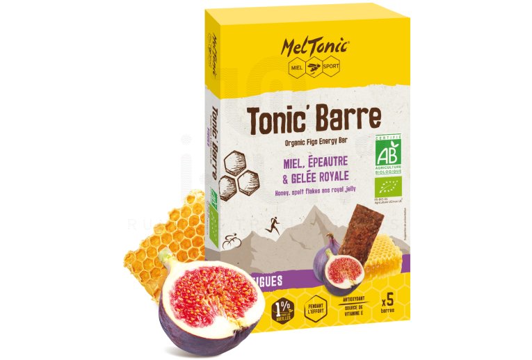 MelTonic Etui Tonic'Barre BIO - Miel figues