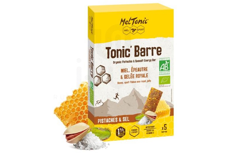 MelTonic Etui Tonic'Barre BIO - Pistache Fleur de Sel