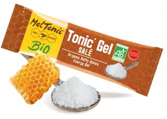 MelTonic Etui Tonic'Gel Salé BIO - Miel Fleur de sel Gelée royale