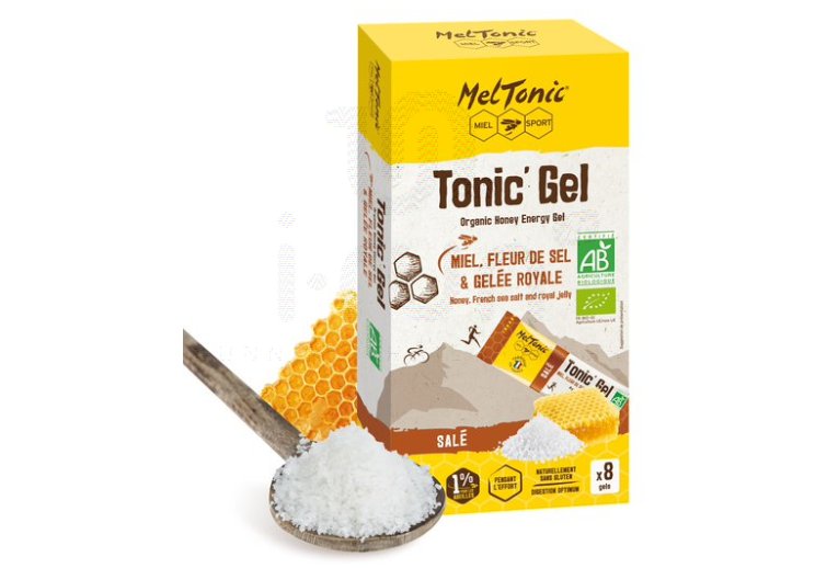 MelTonic Etui Tonic'Gel Sal� BIO - Miel Fleur de sel Gel�e royale