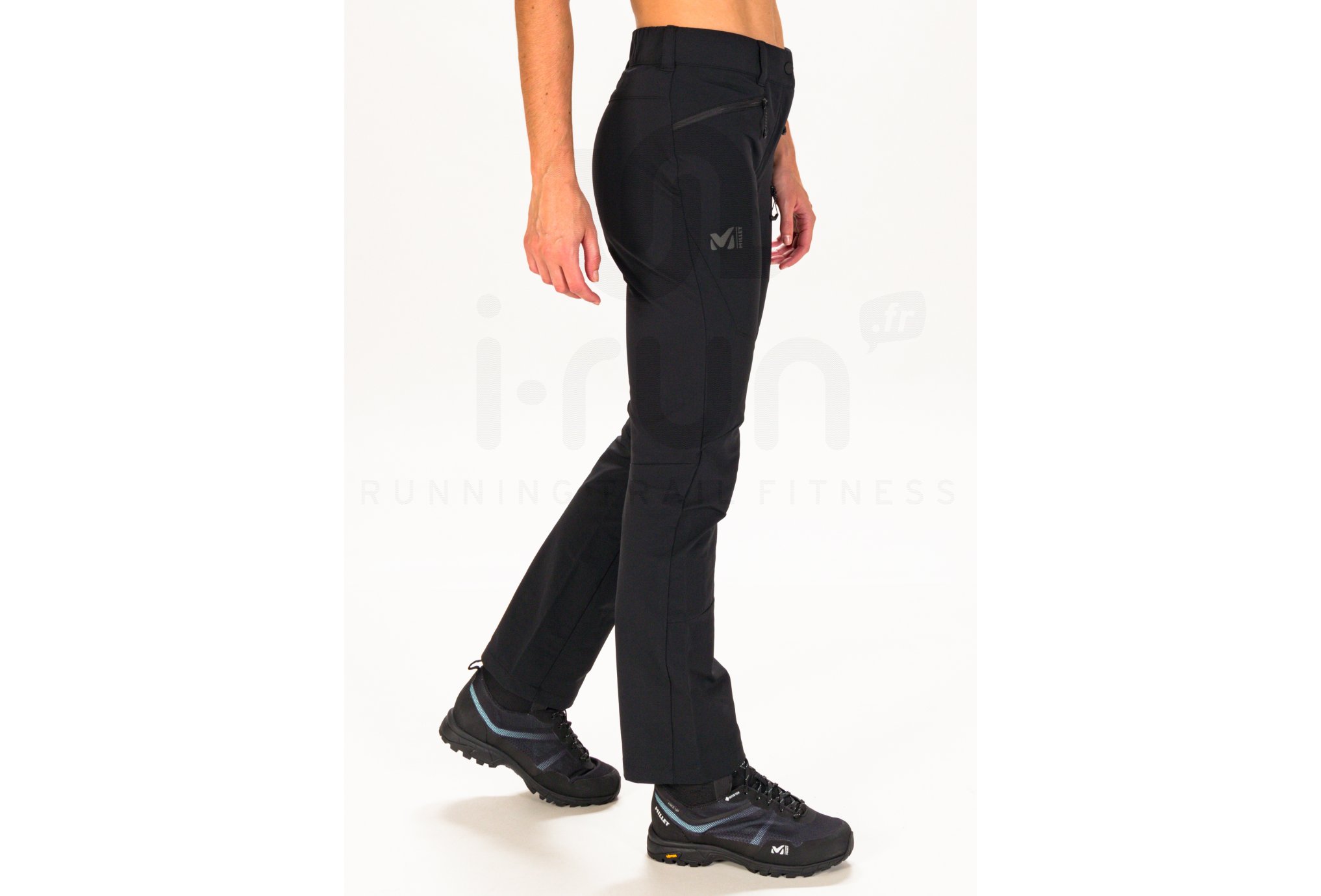 Millet Fusion XCS Pant M Dark Grey/Black Pantalones De Senderismo