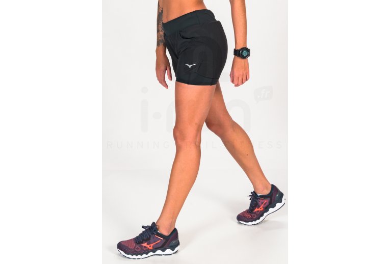 Mizuno pantal�n corto 2 en 1 4.5