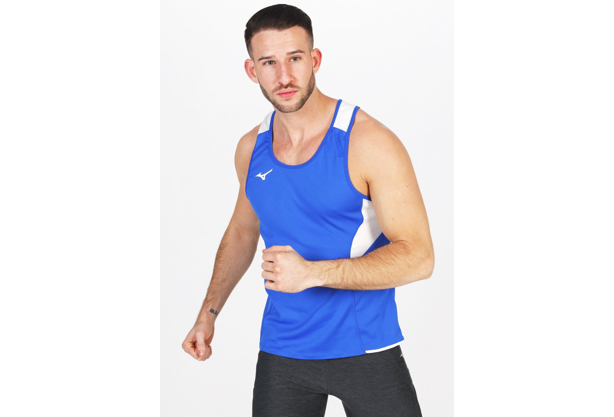 Mizuno Autentic Singlet M vêtement running homme