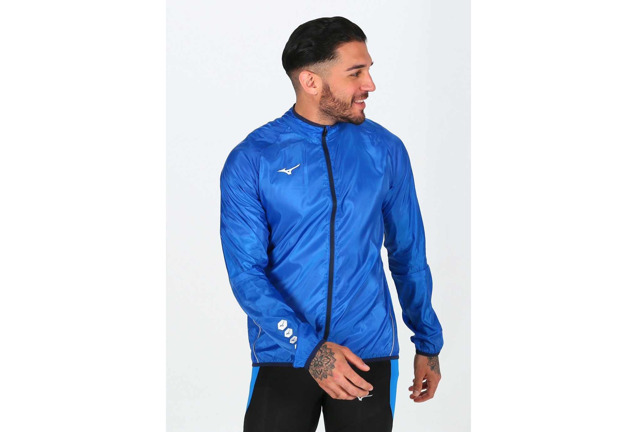 Mizuno Authentic Rain M vêtement running homme