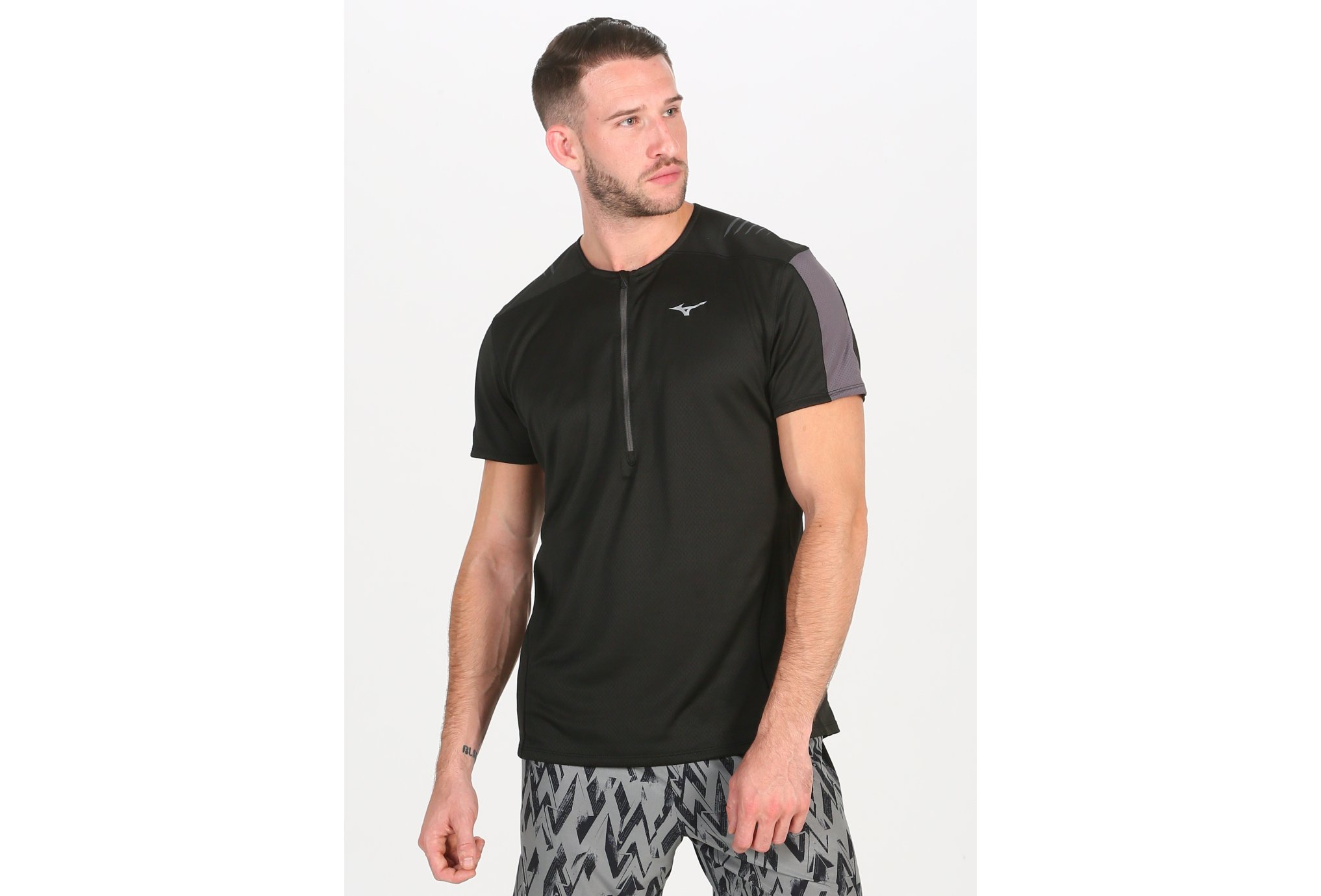 Mizuno Endura Trail 1/2 Zip M Diététique Vêtements homme