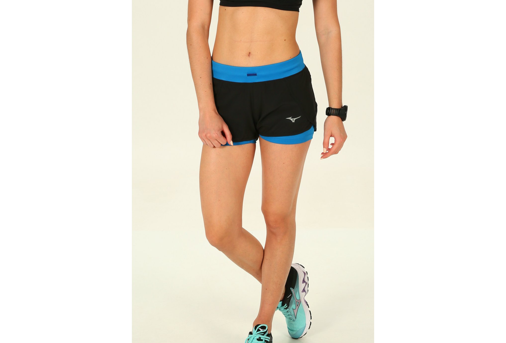 Mizuno Mujin 4.5 2 en 1 W Diététique Vêtements femme