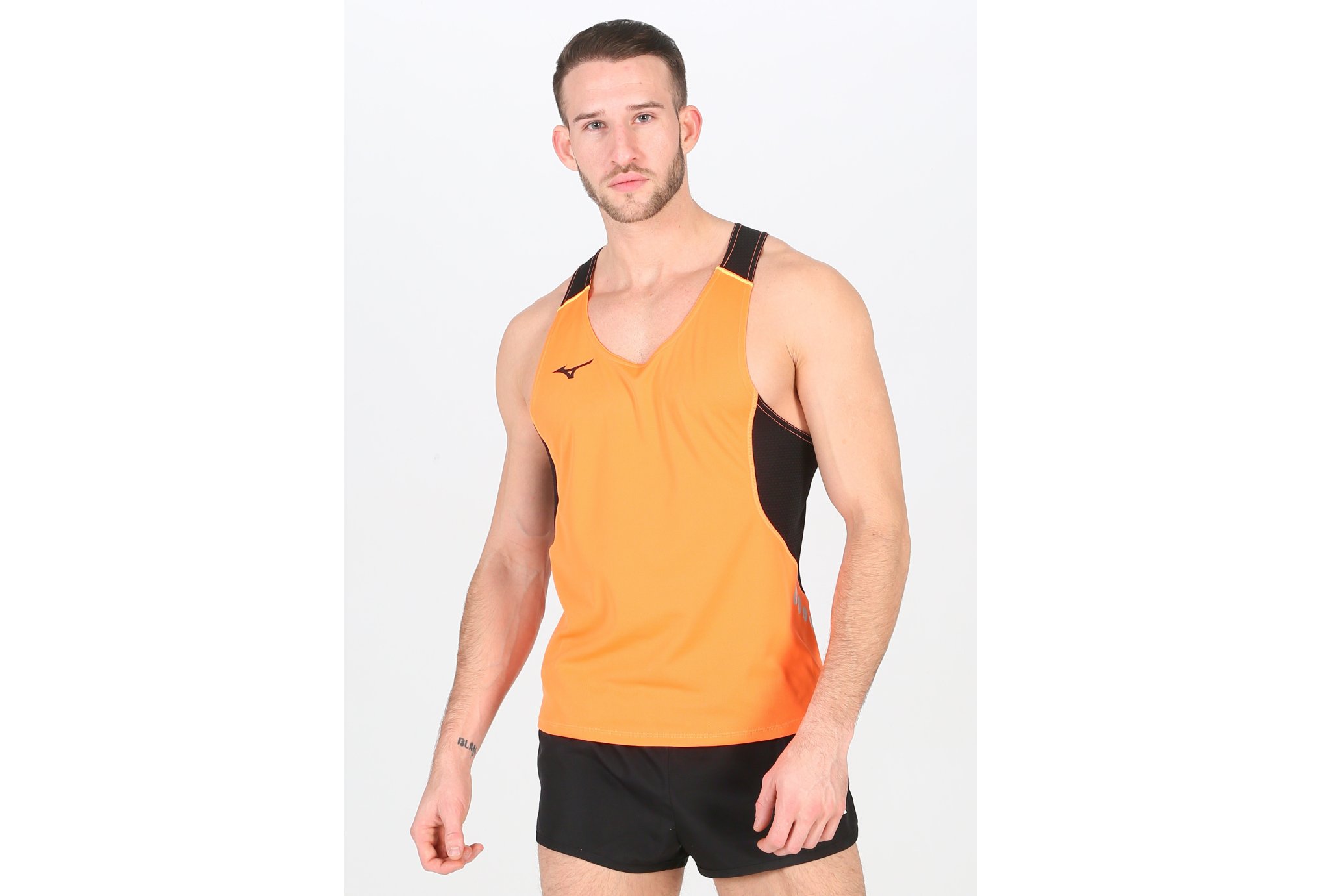 Mizuno Premium Singlet M vêtement running homme