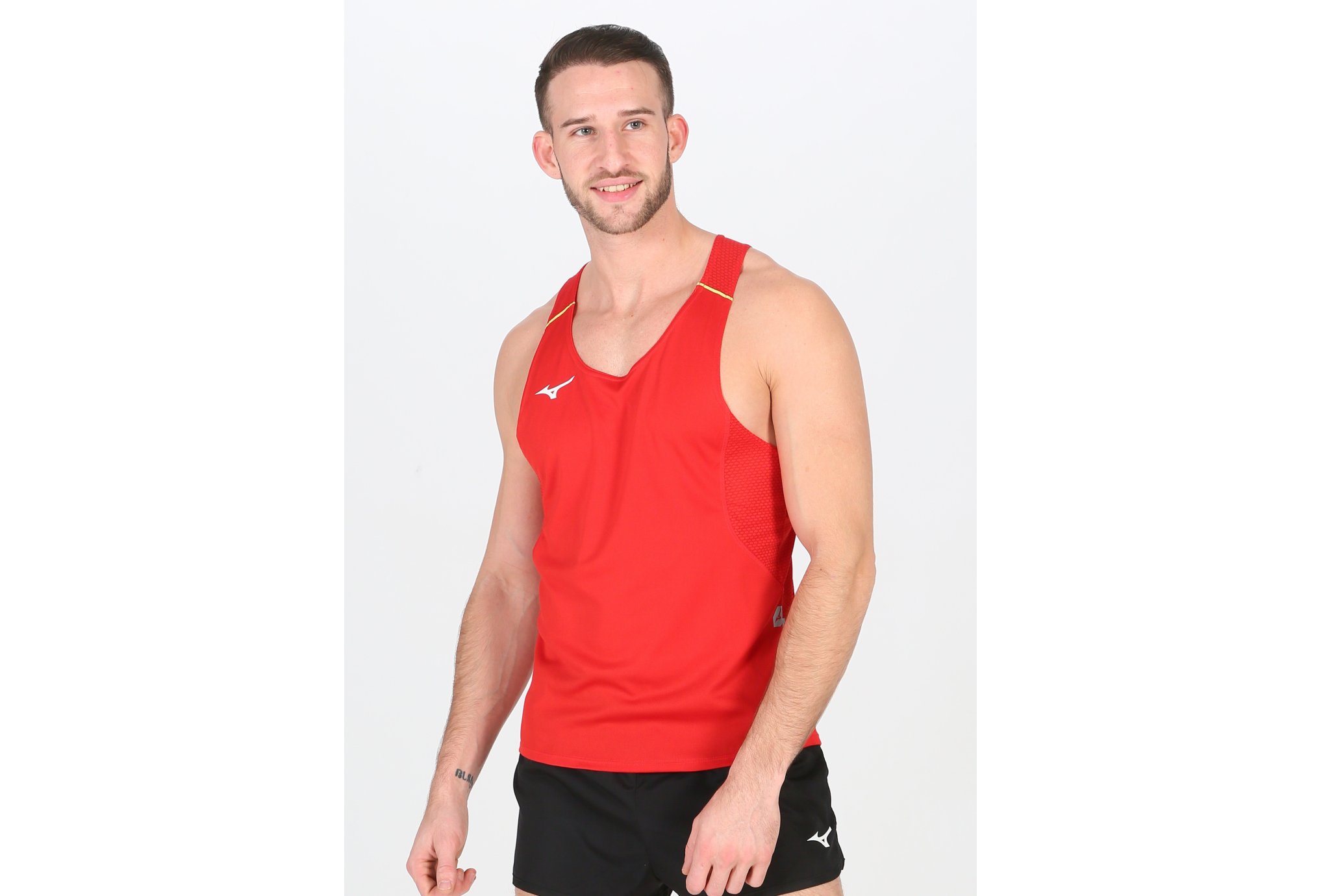 Mizuno Premium Singlet M vêtement running homme