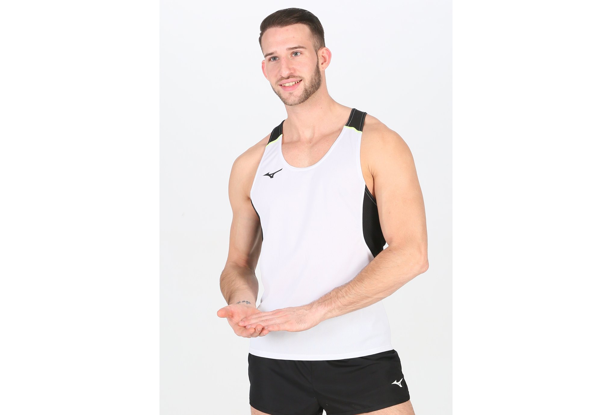 Mizuno Premium Singlet M vêtement running homme