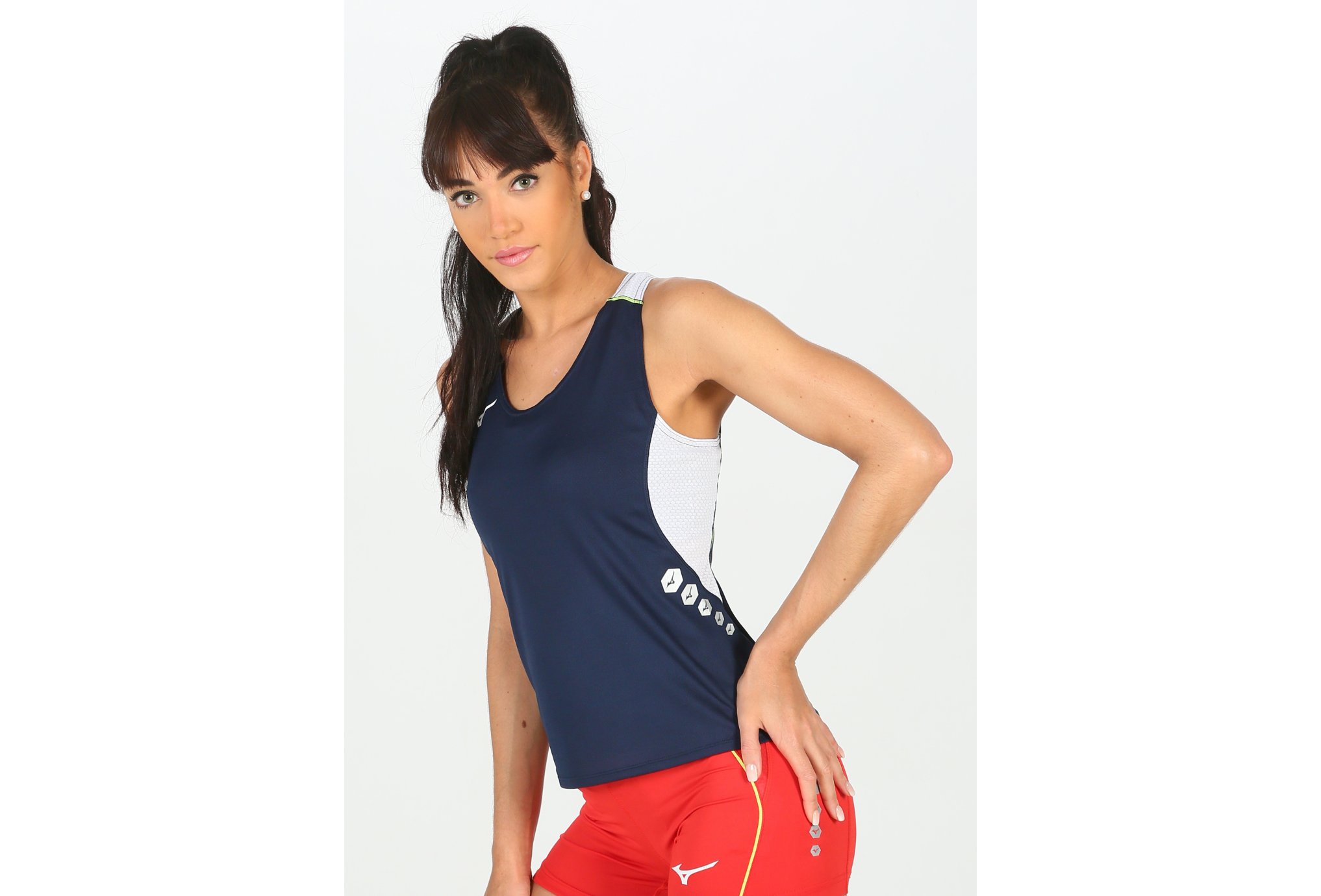 Mizuno Premium Singlet W vêtement running femme
