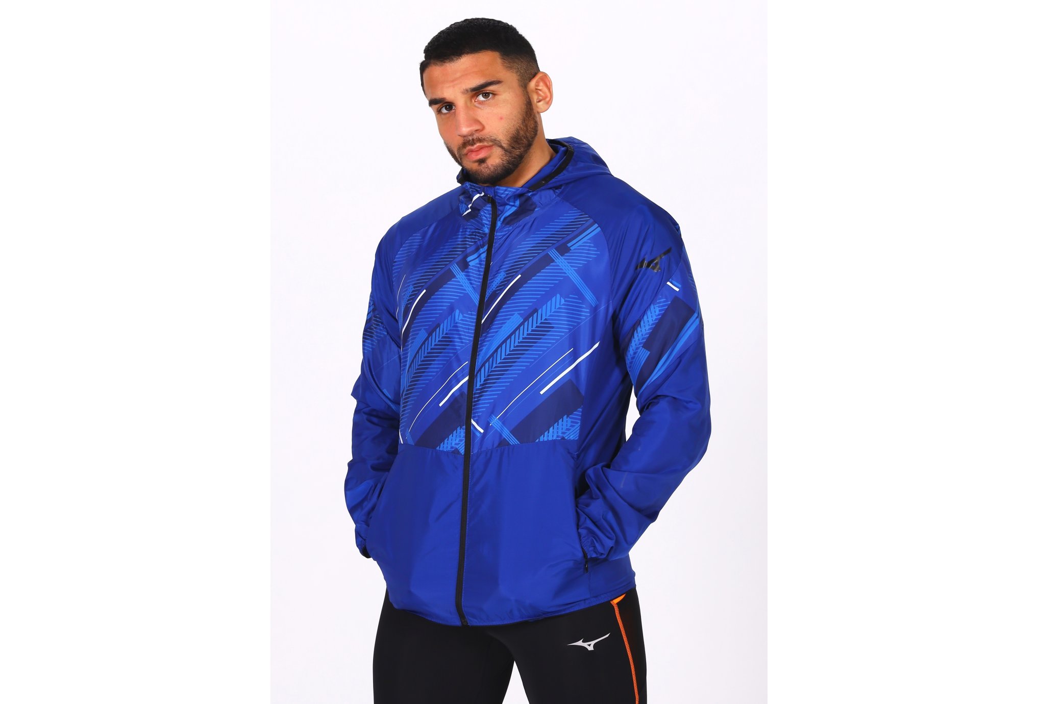 Mizuno Printed M vêtement running homme