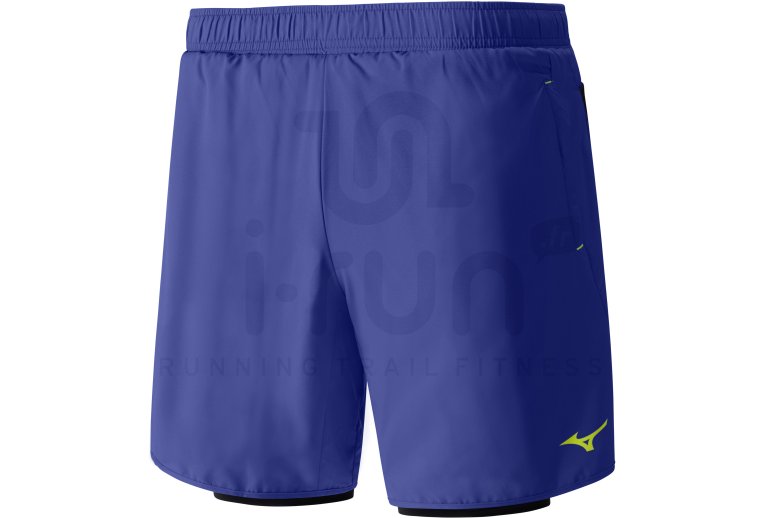 Mizuno Pantaln corto 7.5 DryLite Square 2en1