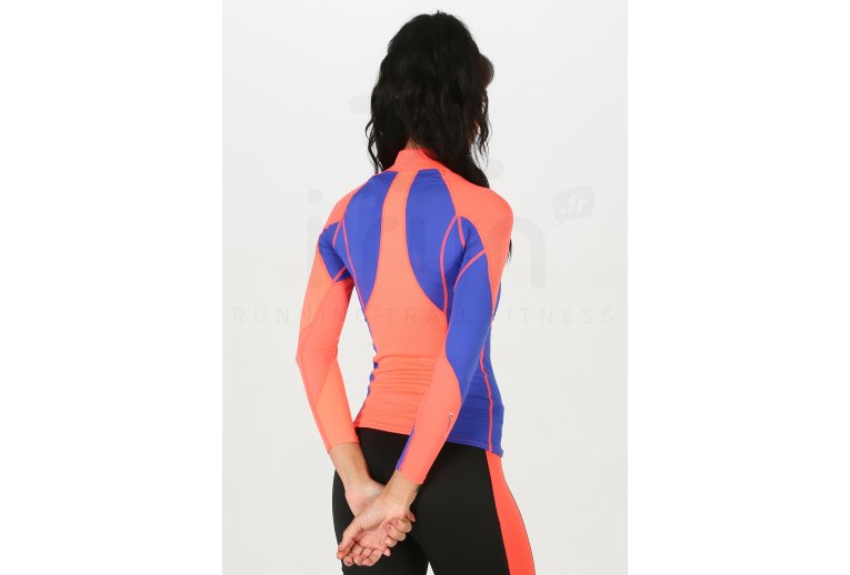 Mizuno Camiseta Breath Thermo Virtual Body G1 media cremallera