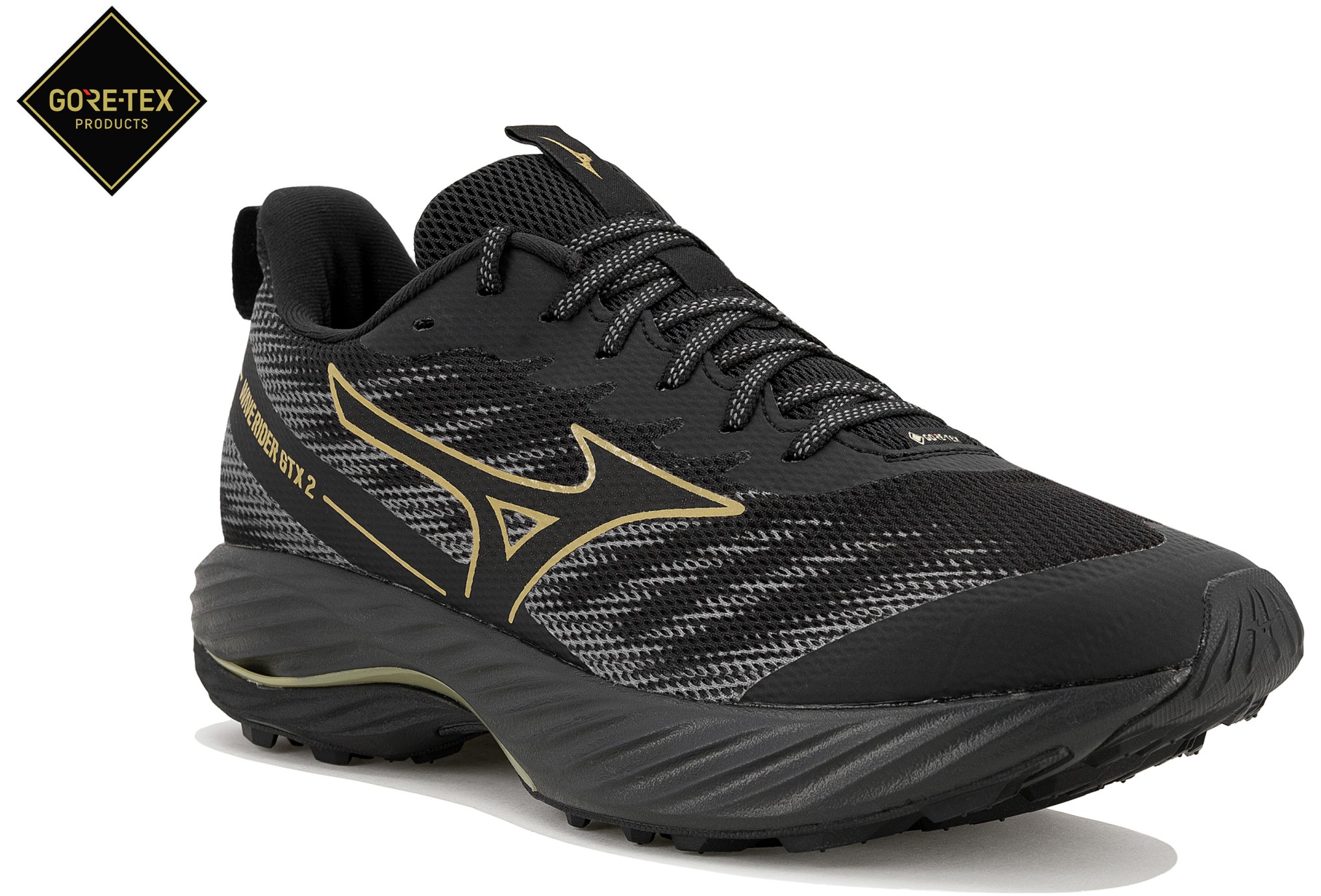 Mizuno men's wave rider 22 knit running shoe best sale