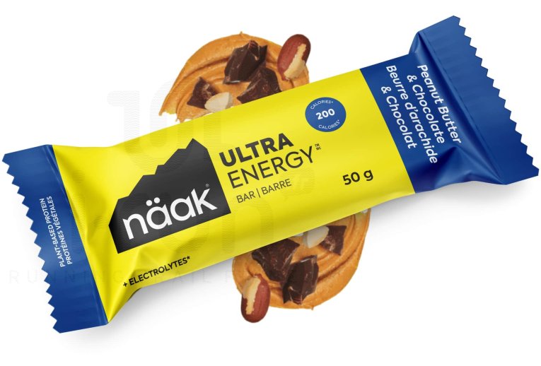 Naak barrita energtica Ultra Energy - crema de cacahuete y chocolate