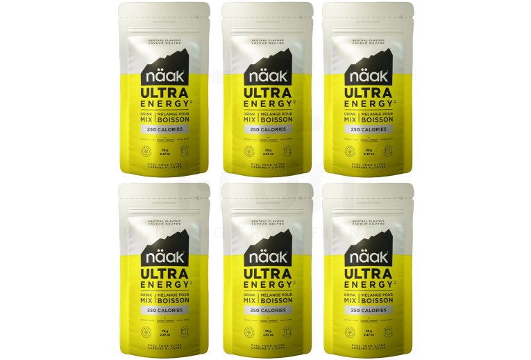 Naak Ultra Energy - pastèque - 72 g - 6 sachets neutral