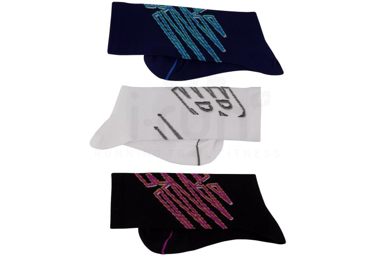 New Balance 3 paires de Run Fast Flight Crew