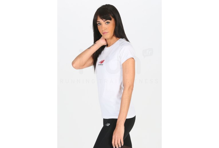 New Balance camiseta manga corta  Essentials Icon Stacked