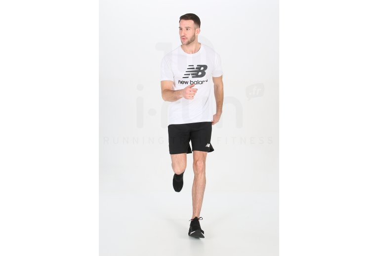 New Balance camiseta manga corta Essentials Stacked