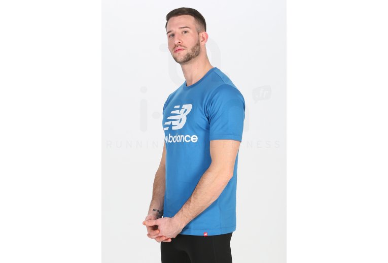 New Balance camiseta manga corta Essentials Stacked