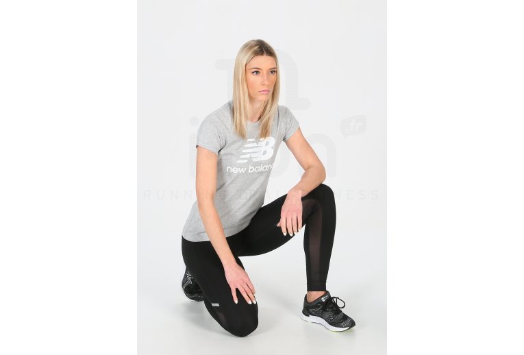 New Balance Camiseta manga corta Essentials Stacked