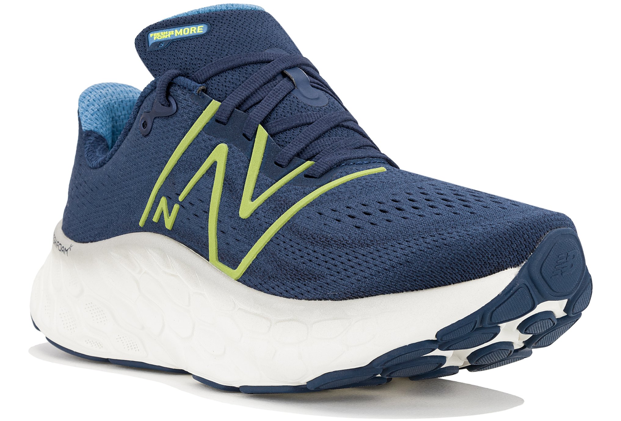 New Balance Fresh Foam X More V4 Bleu marine