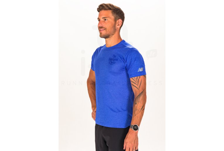 New Balance camiseta manga corta Graphic Impact Run