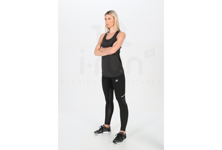 New Balance Camiseta de tirantes Heather Tech